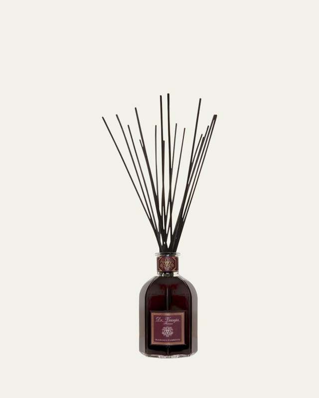 85 oz. Rosso Nobile Vase Glass Bottle Collection Fragrance